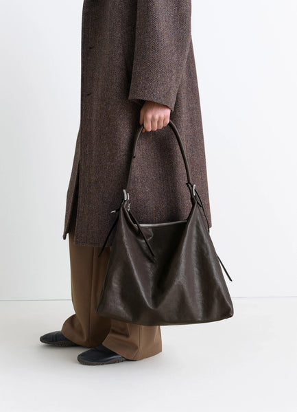 Mink Belted Hobo Bag | LEMAIRE