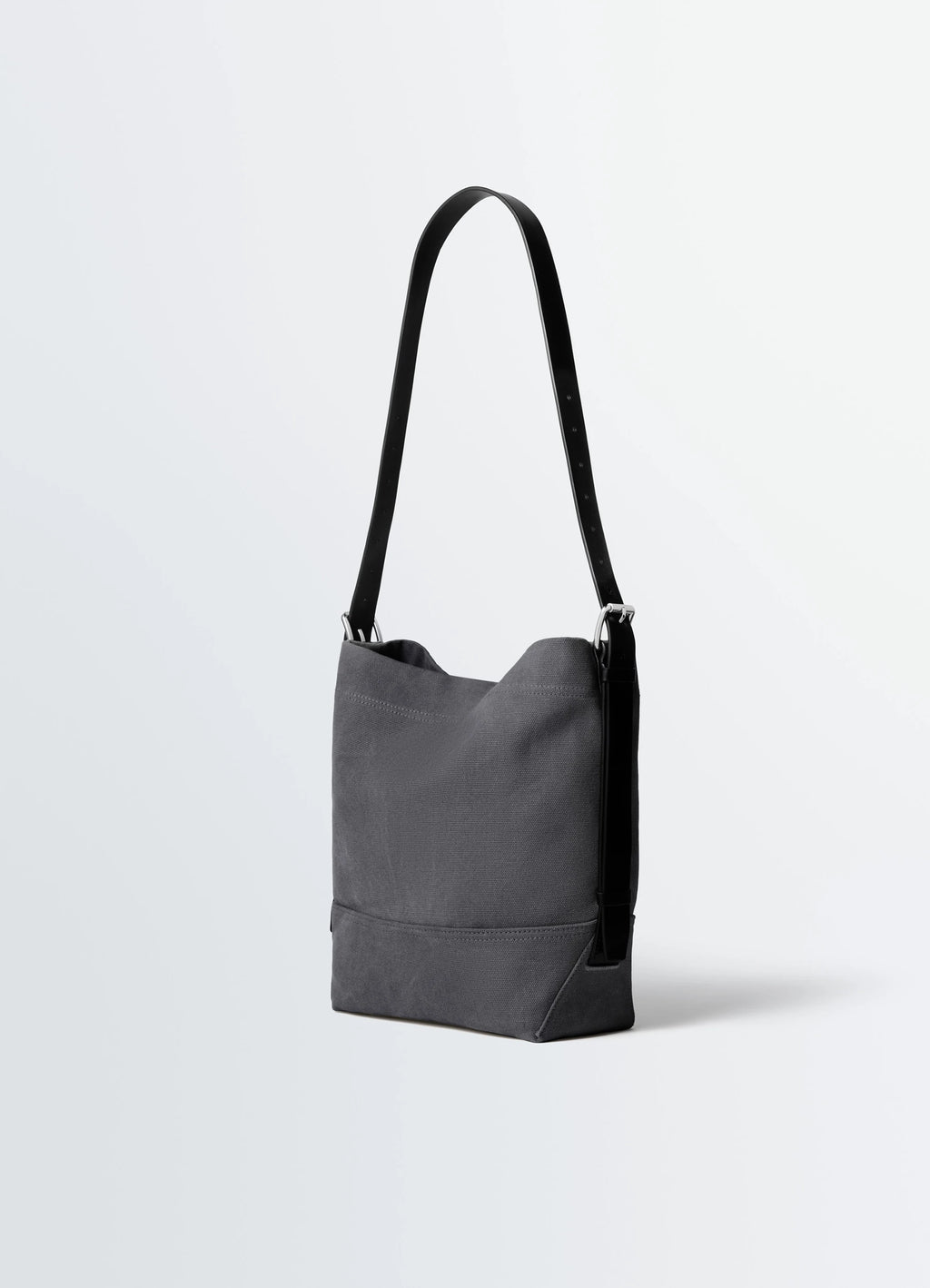 SMALL BELTED TOTE BAG IN COTTON CANVAS