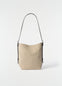 SMALL BELTED TOTE BAG IN HEAVY ECO COTTON CANVAS