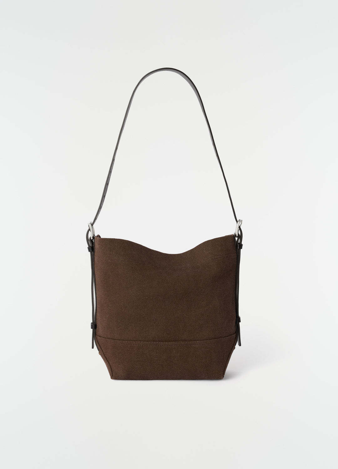 SMALL BELTED TOTE BAG IN HEAVY ECO COTTON CANVAS