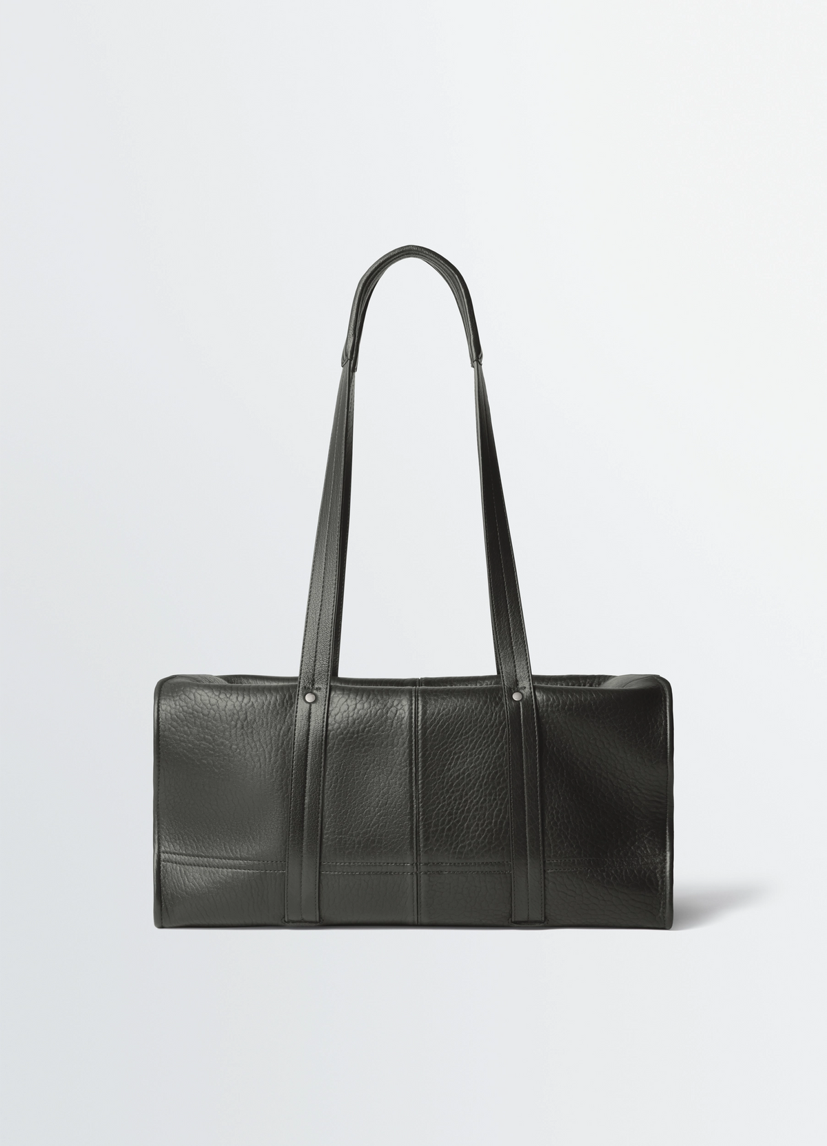 早い者勝ち！LEMAIRE ブラックレザーショルダーバッグ LEMAIRE Ransel レザー ショルダーバッグ | ブラック | FARFETCH JP