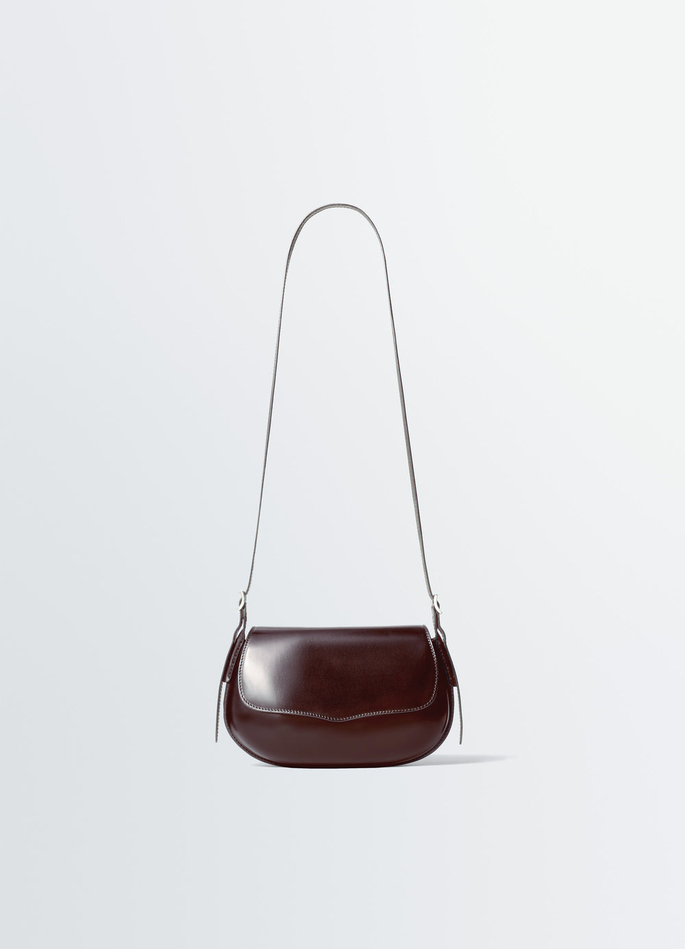 BELLY BAG IN MOLDED LEATHER