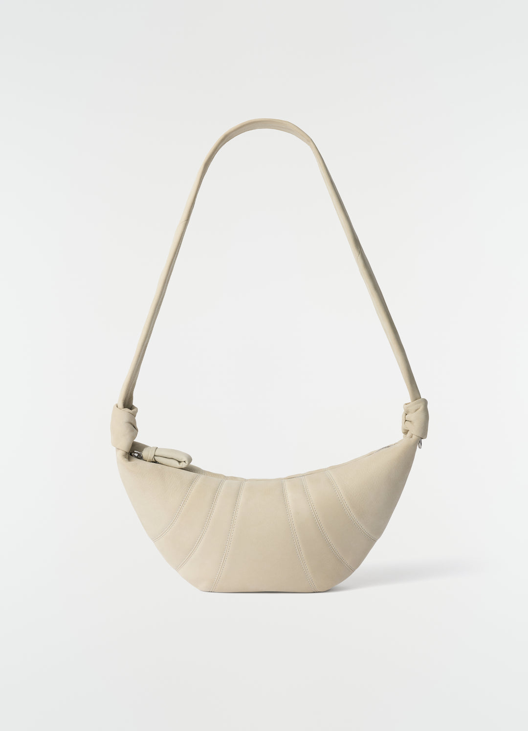 SAC CROISSANT MOYEN MODÈLE EN ALPACA NUBUCK