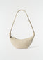 MEDIUM CROISSANT BAG IN ALPACA NUBUCK LEATHER