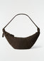 SAC CROISSANT GRAND MODÈLE EN ALPACA NUBUCK