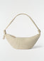 SAC CROISSANT GRAND MODÈLE EN ALPACA NUBUCK