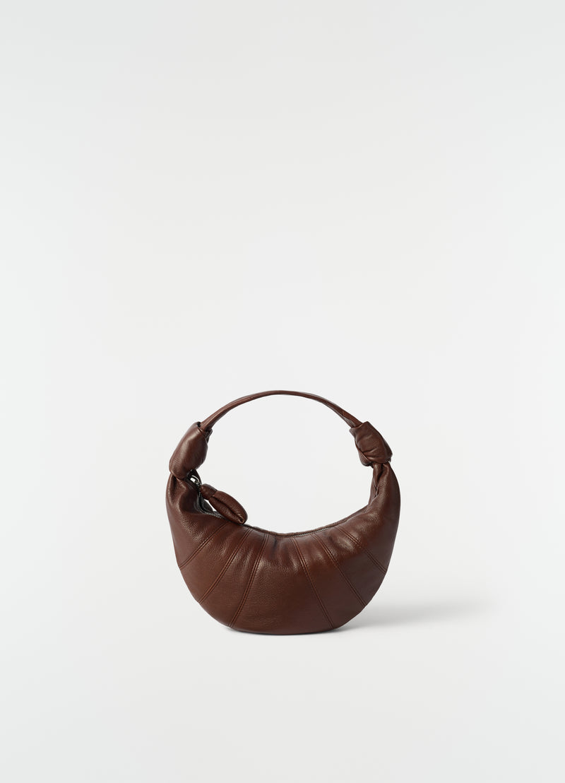 MINI FORTUNE CROISSANT BAG IN GOAT LEATHER