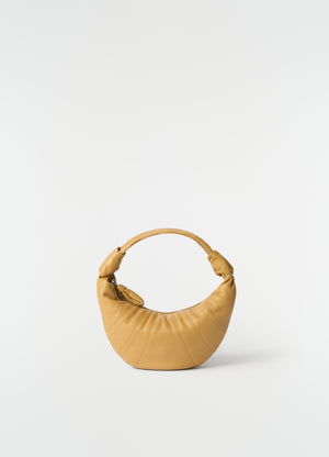 Fortune croissant ゴートレザー ミニバッグ
