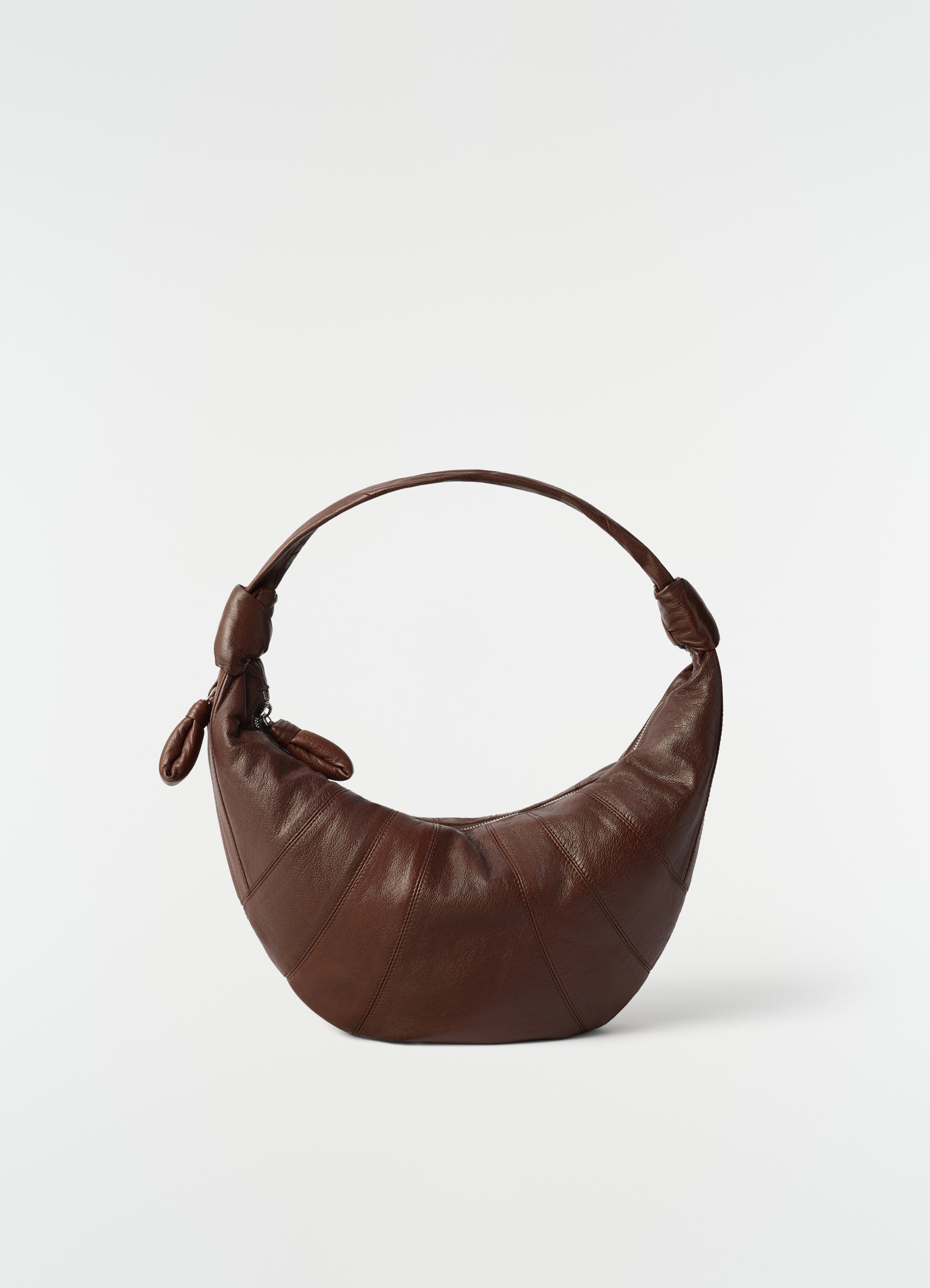 Fortune croissant bag in goat leather