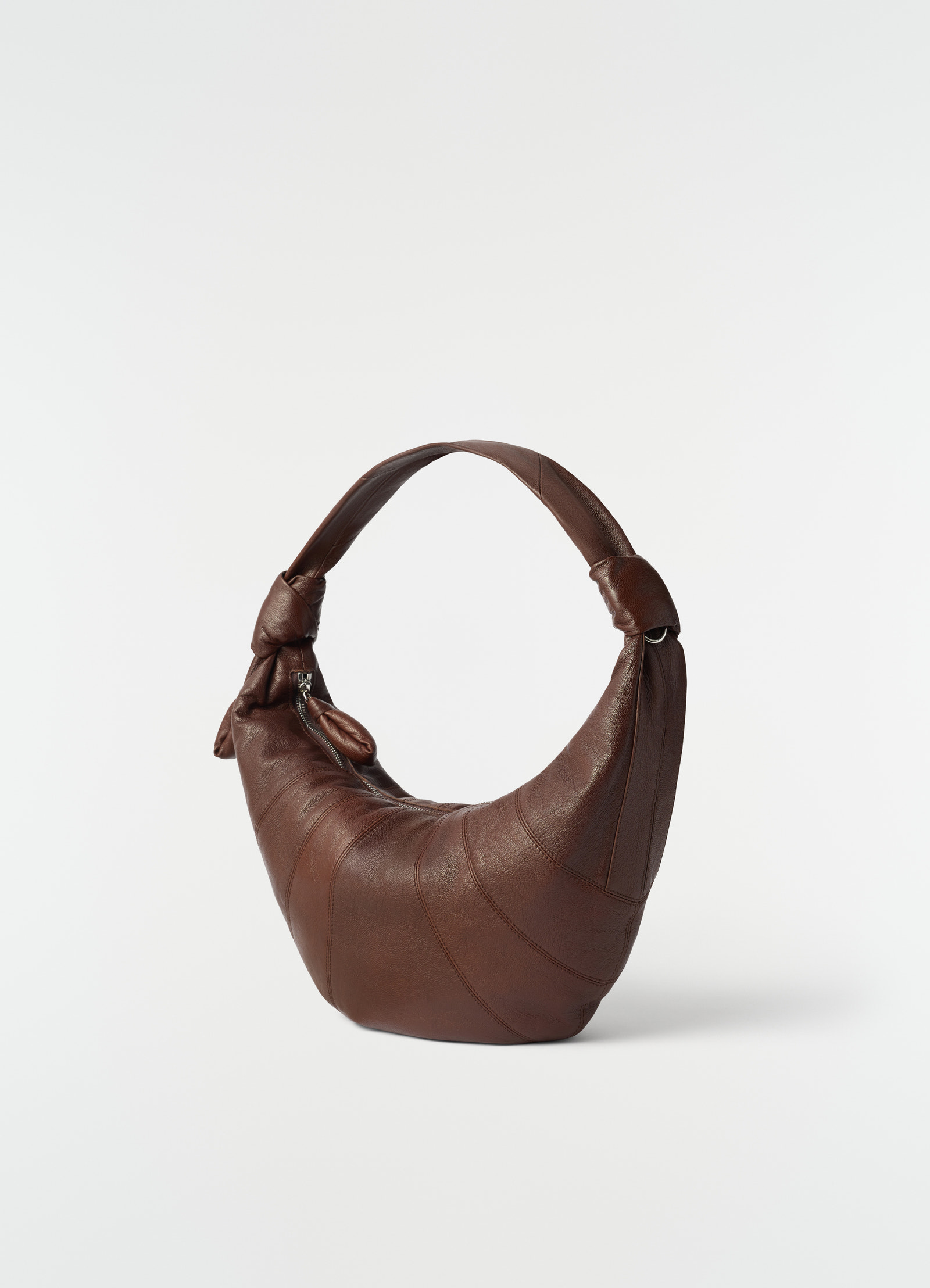 Fortune croissant bag in goat leather