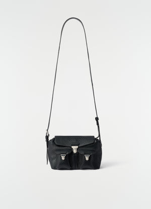 Mini soft gear bag in bubble lambskin