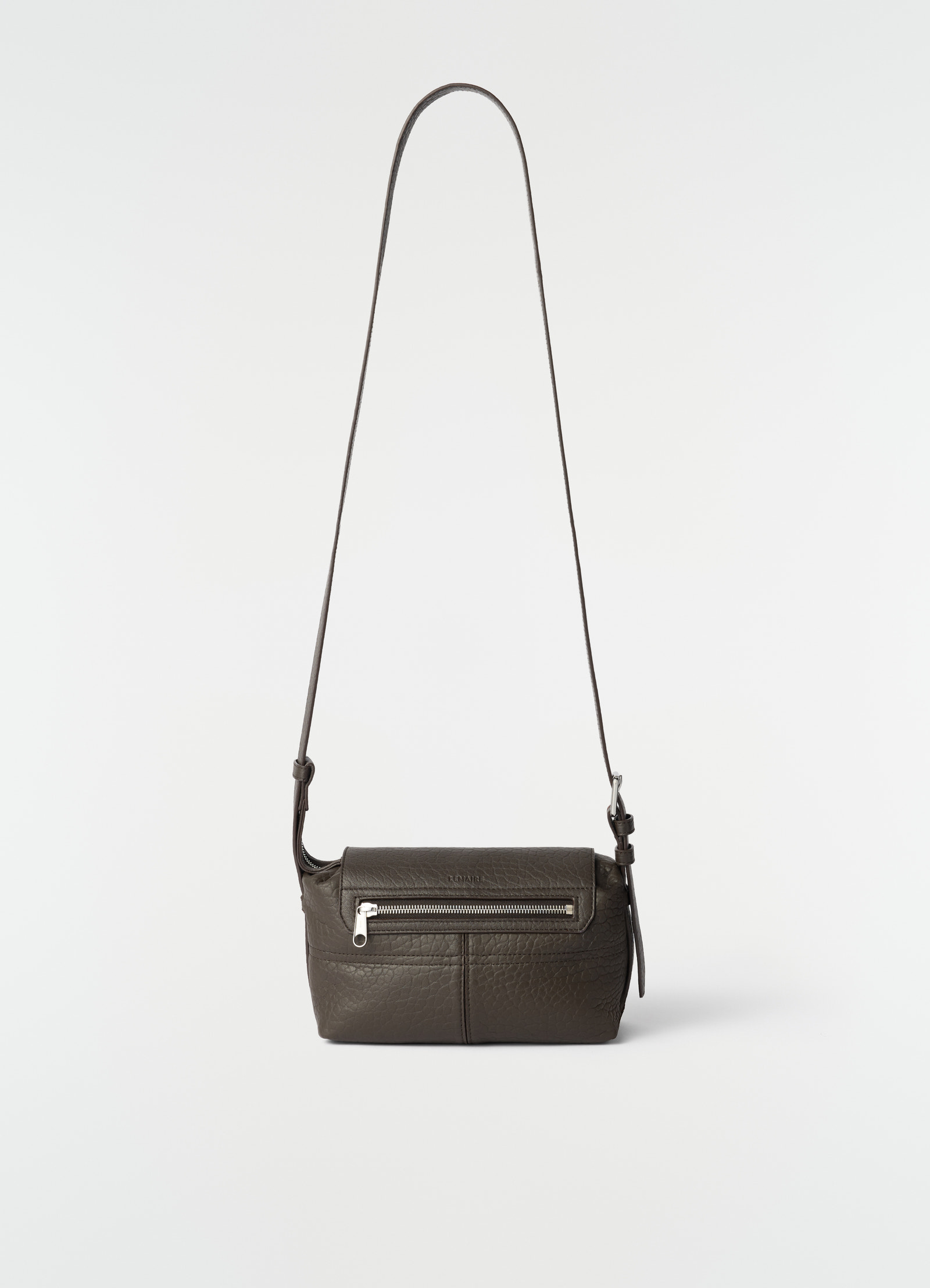 Mini soft gear bag in bubble lambskin