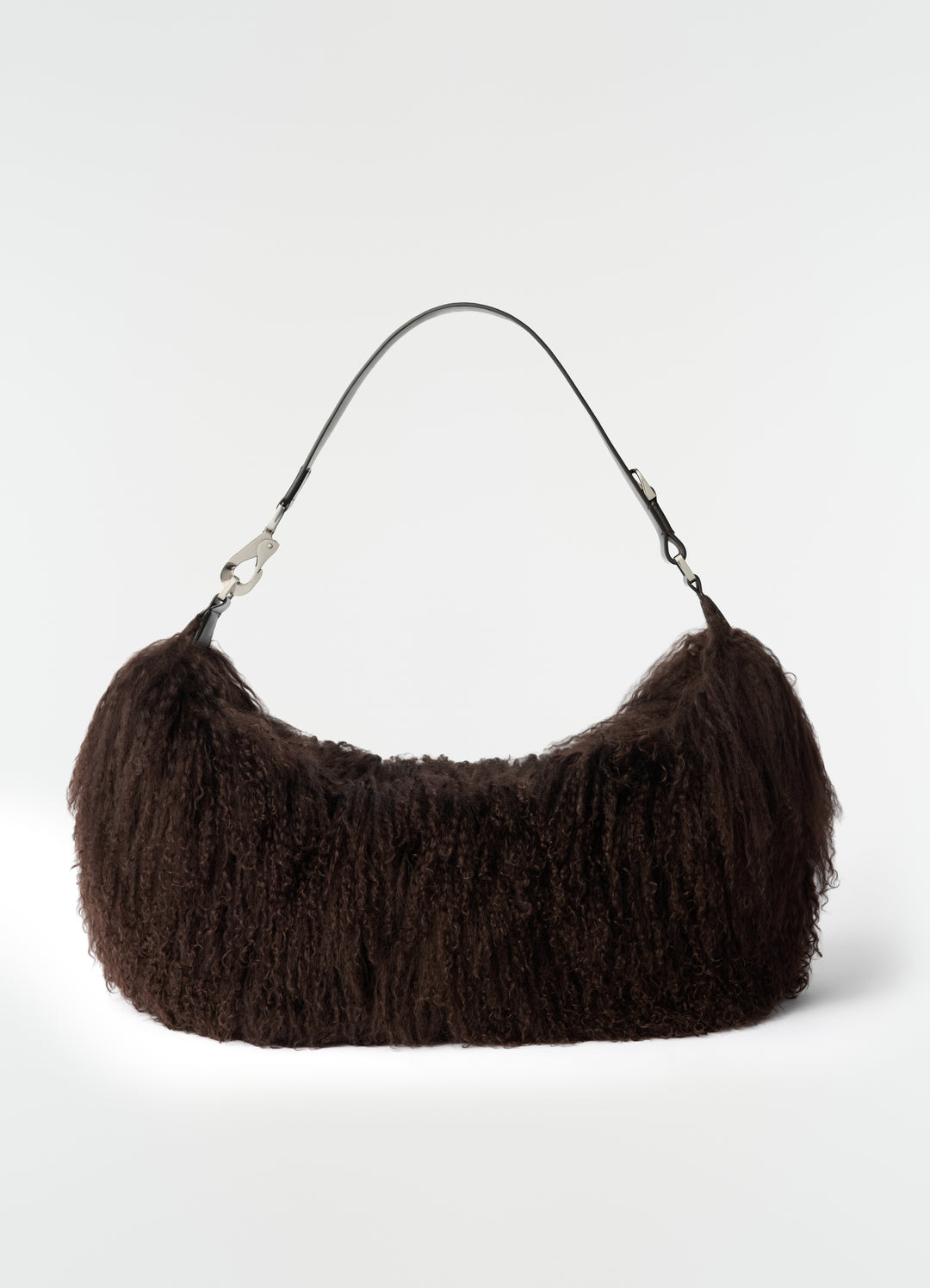 QUIVER CLIP BAG IN MONGOLIAN LAMB LEATHER