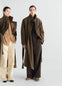 WRAP COAT IN WOOL