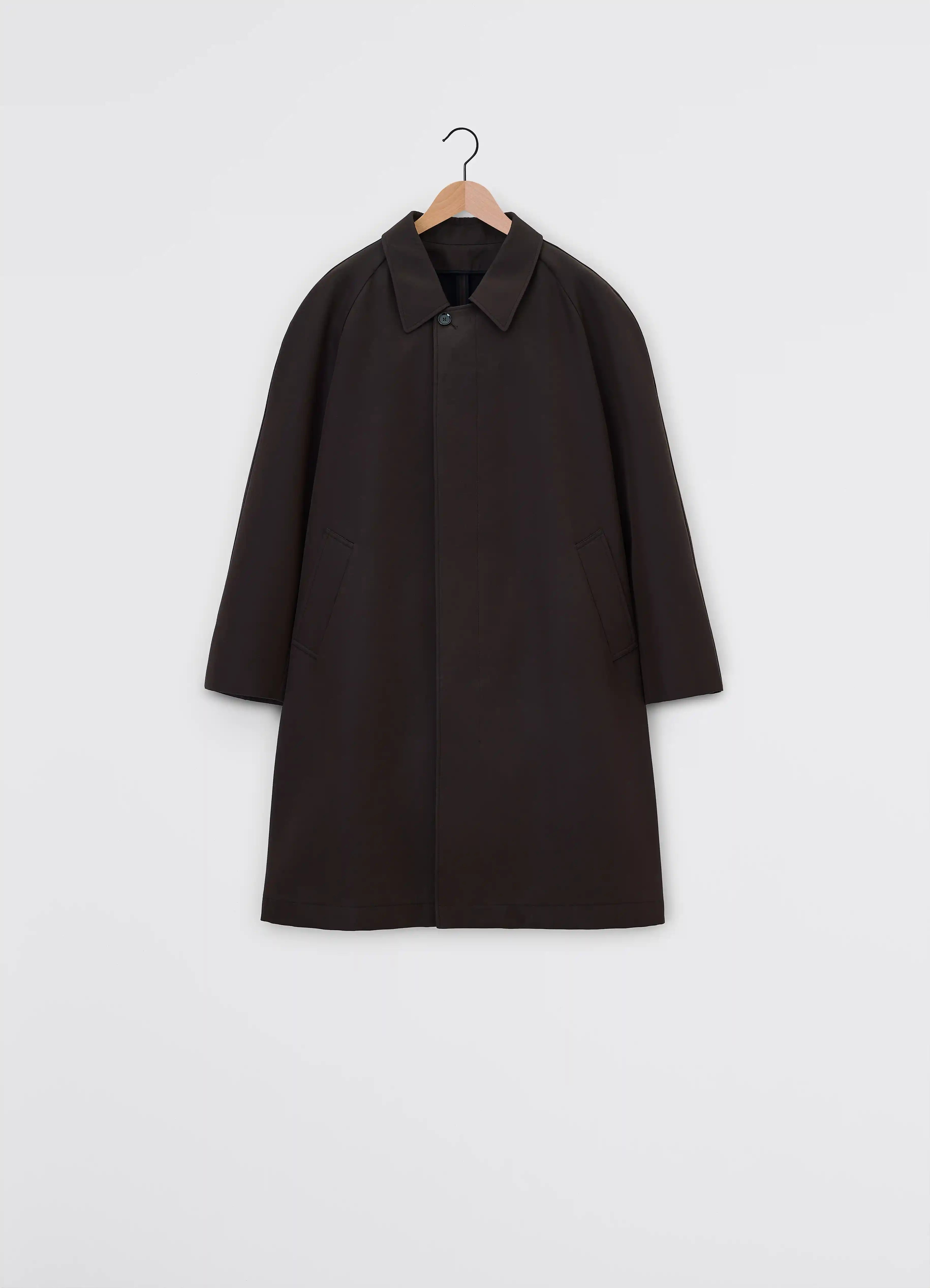 Espresso Car Coat LEMAIRE