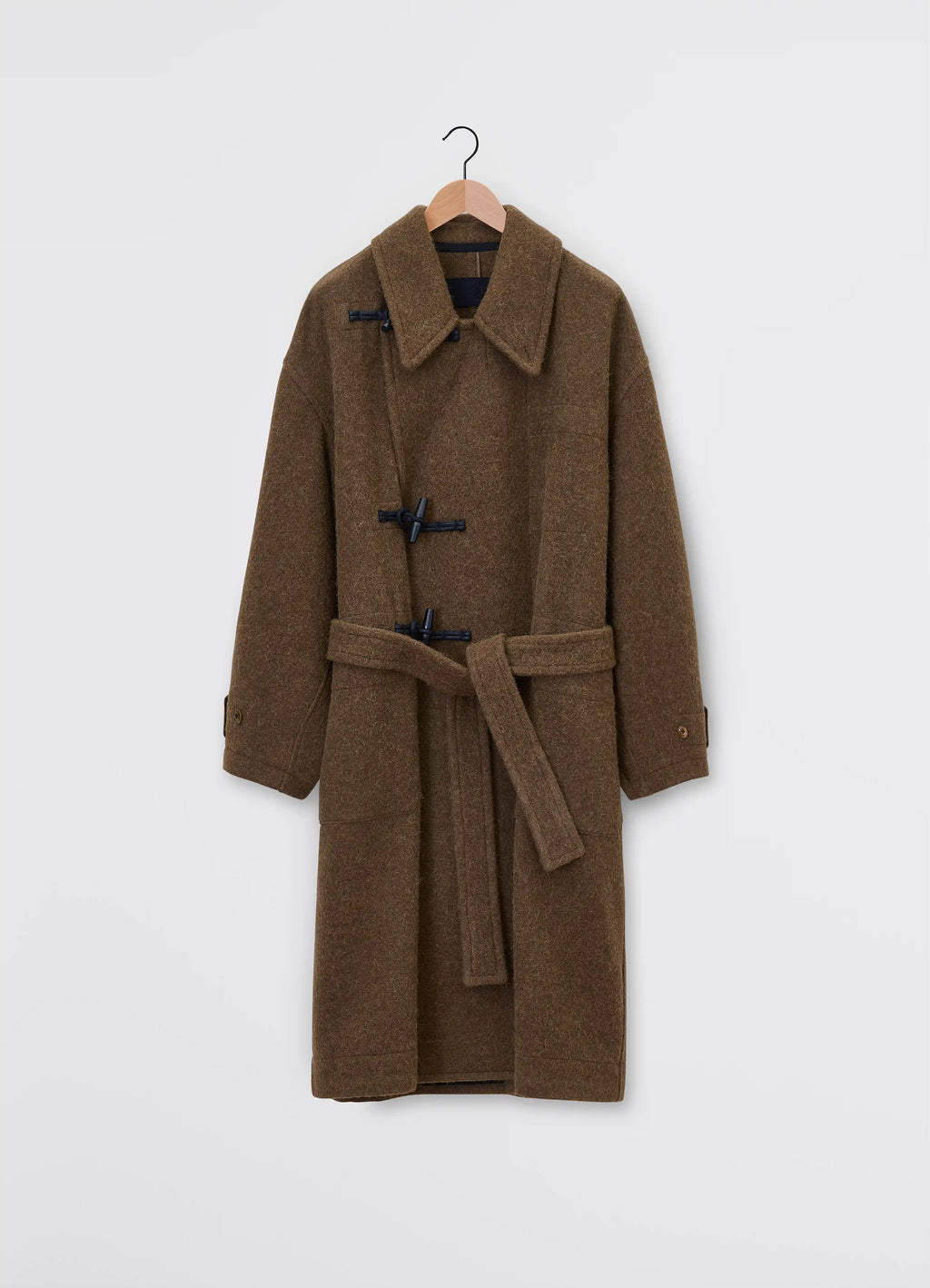 Brown Duffle Coat | LEMAIRE Brown Duffle Coat | LEMAIRE