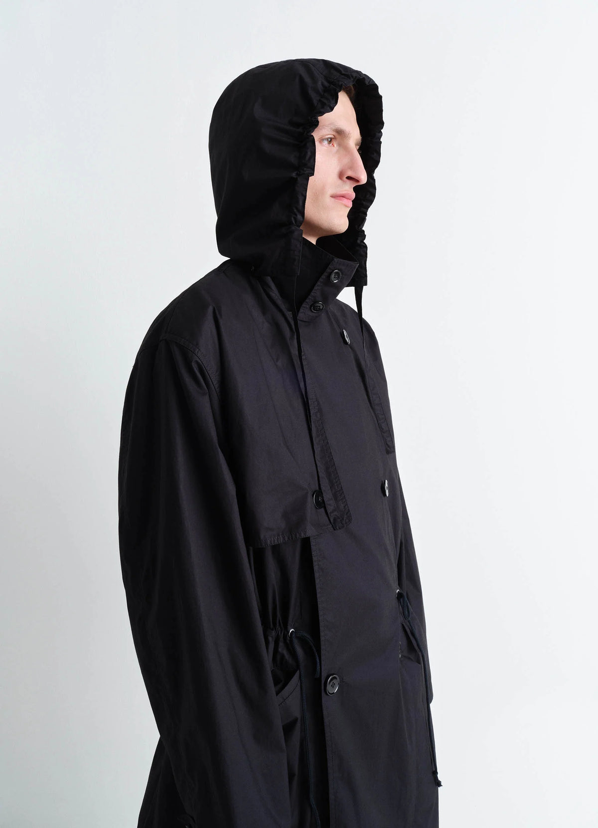 Black Light Hooded Trench | LEMAIRE