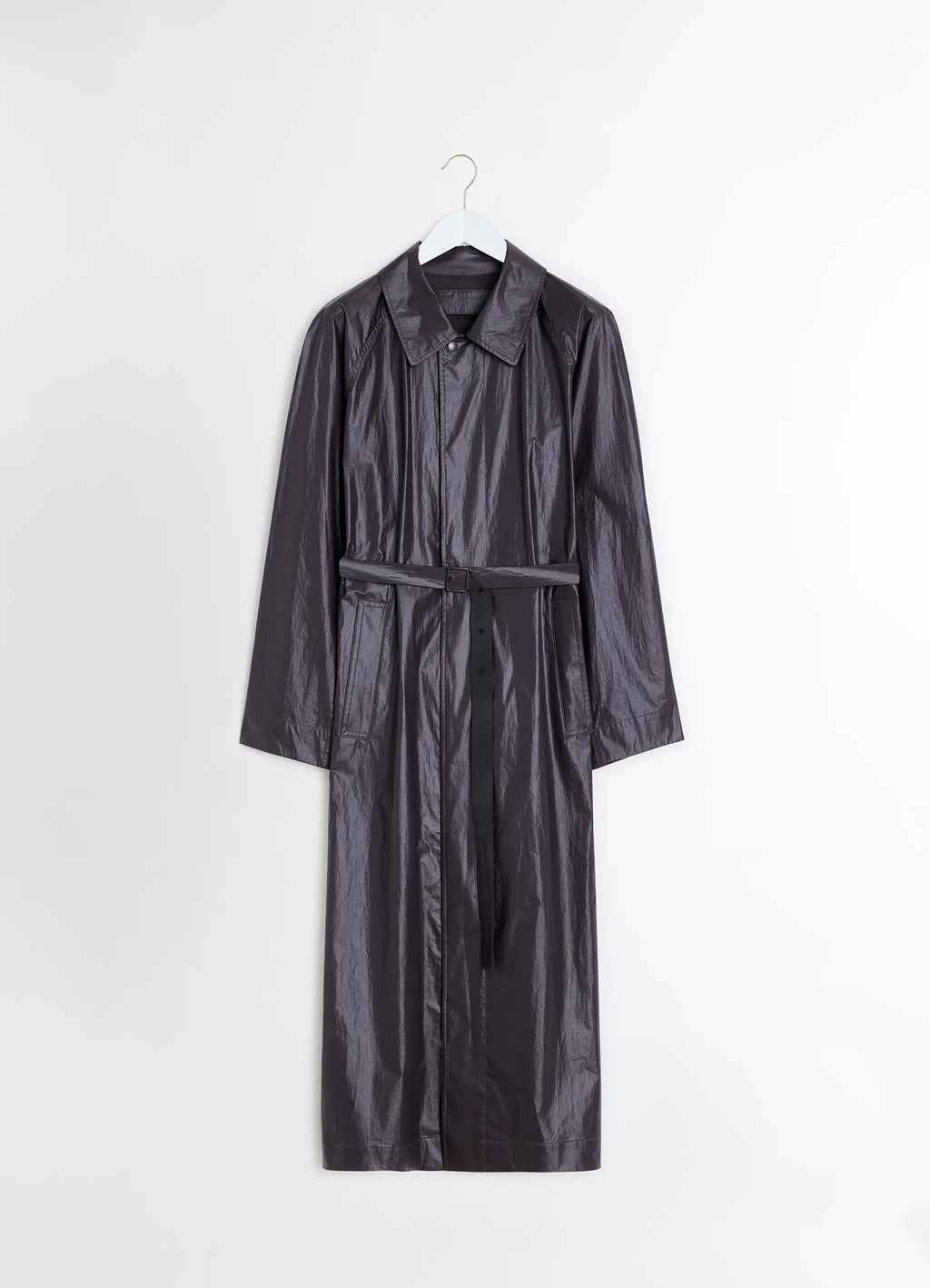 라이트 벨티드 코트