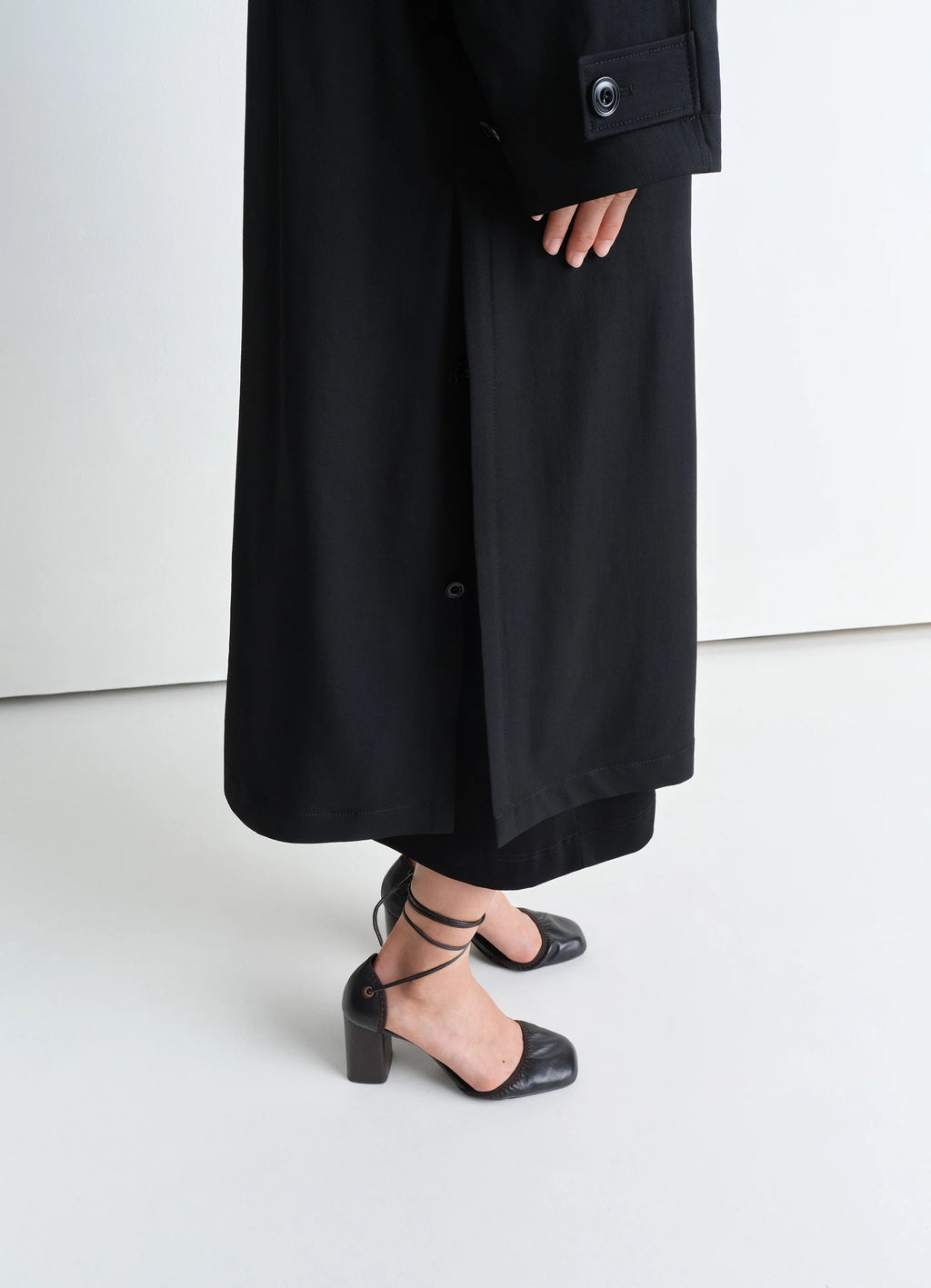 라이트 슬릿 오버코트