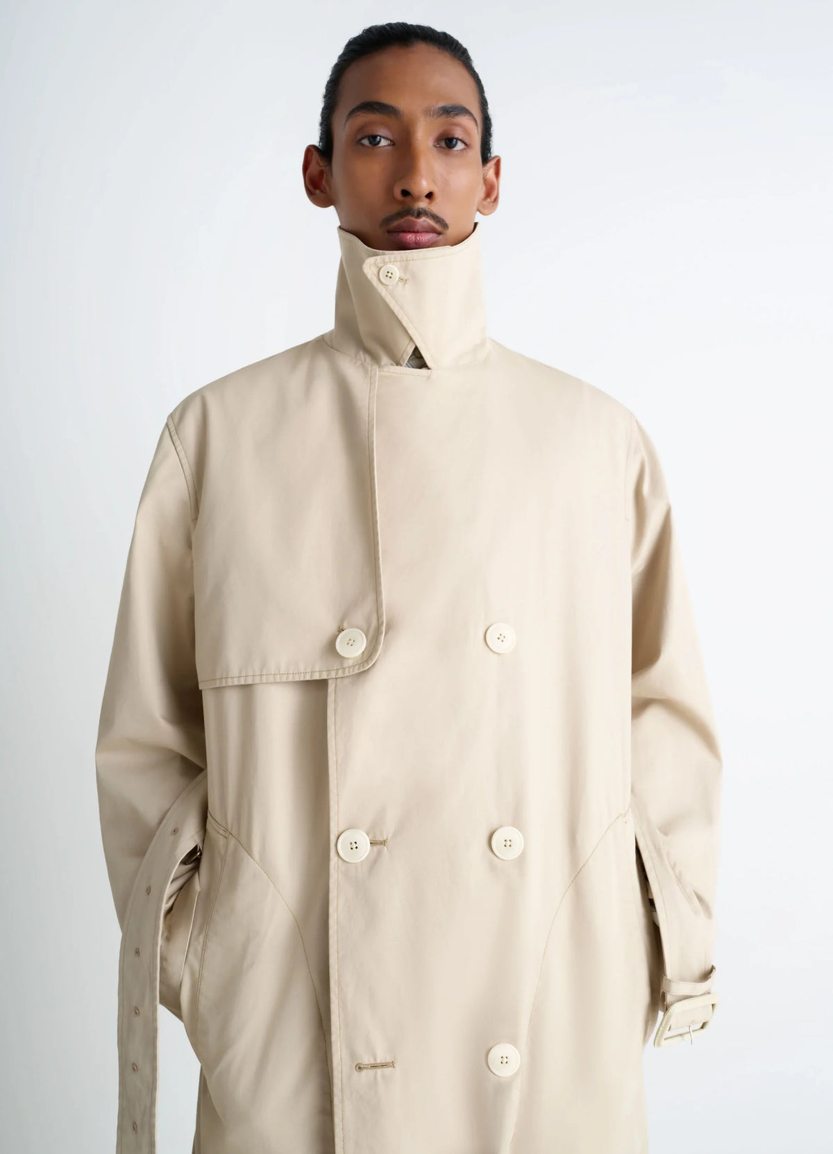 トレンチコート - Greige - Water Repellent Ventile® Cotton Twill