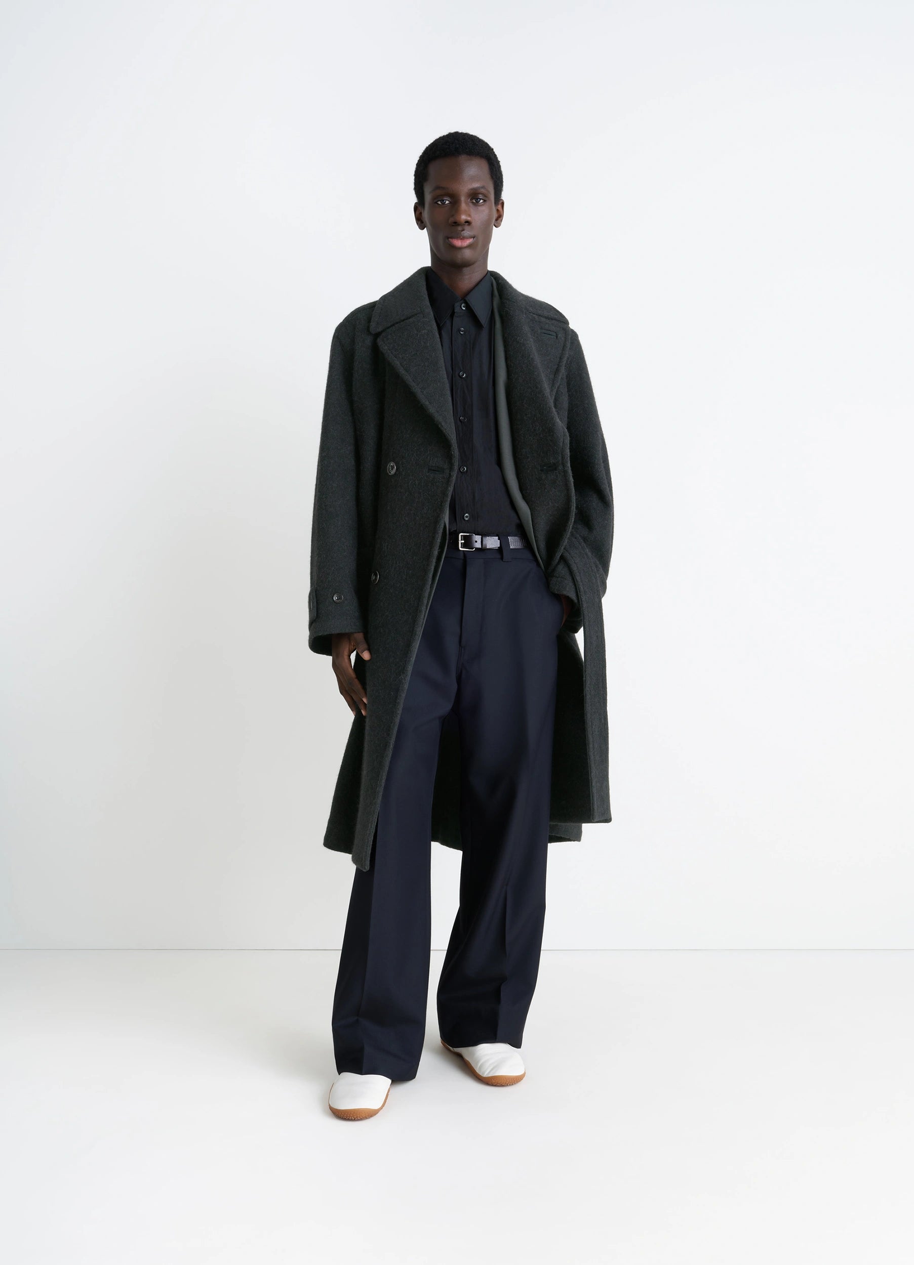 Black Soft Coat | LEMAIRE Black Soft Coat | LEMAIRE