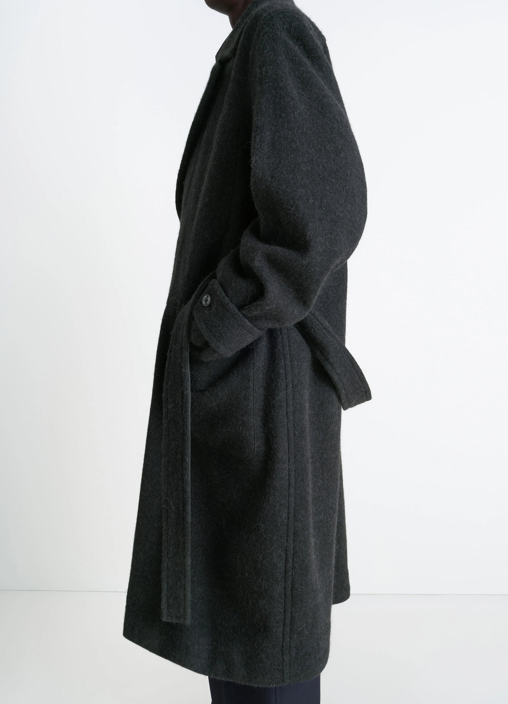 Black Soft Coat | LEMAIRE