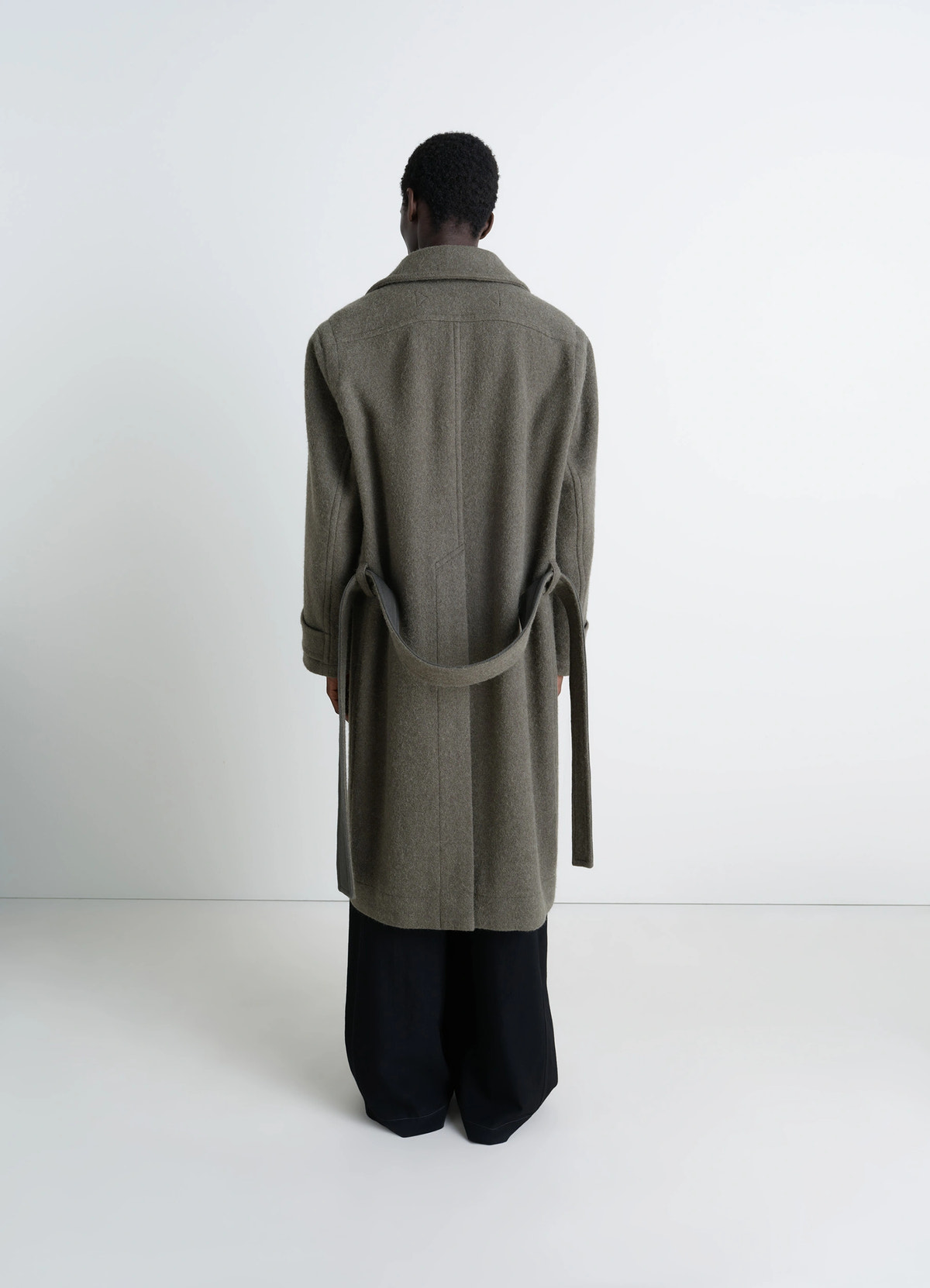 ソフトコート - Dark Khaki - Soft Wool Alpaca - メンズ | LEMAIRE ソフトコート - Dark Khaki - Soft Wool Alpaca - メンズ | LEMAIRE