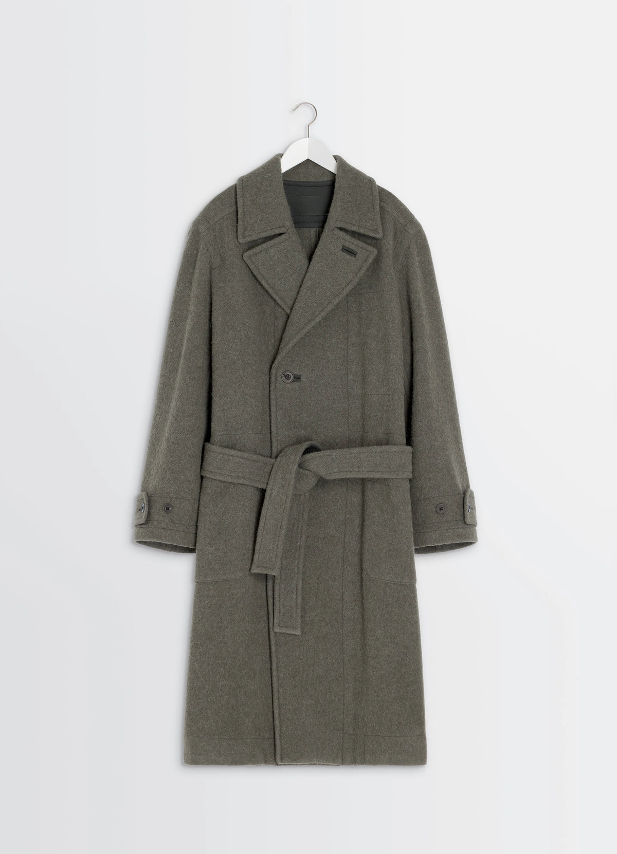 ソフトコート - Dark Khaki - Soft Wool Alpaca - メンズ | LEMAIRE ソフトコート - Dark Khaki - Soft Wool Alpaca - メンズ | LEMAIRE