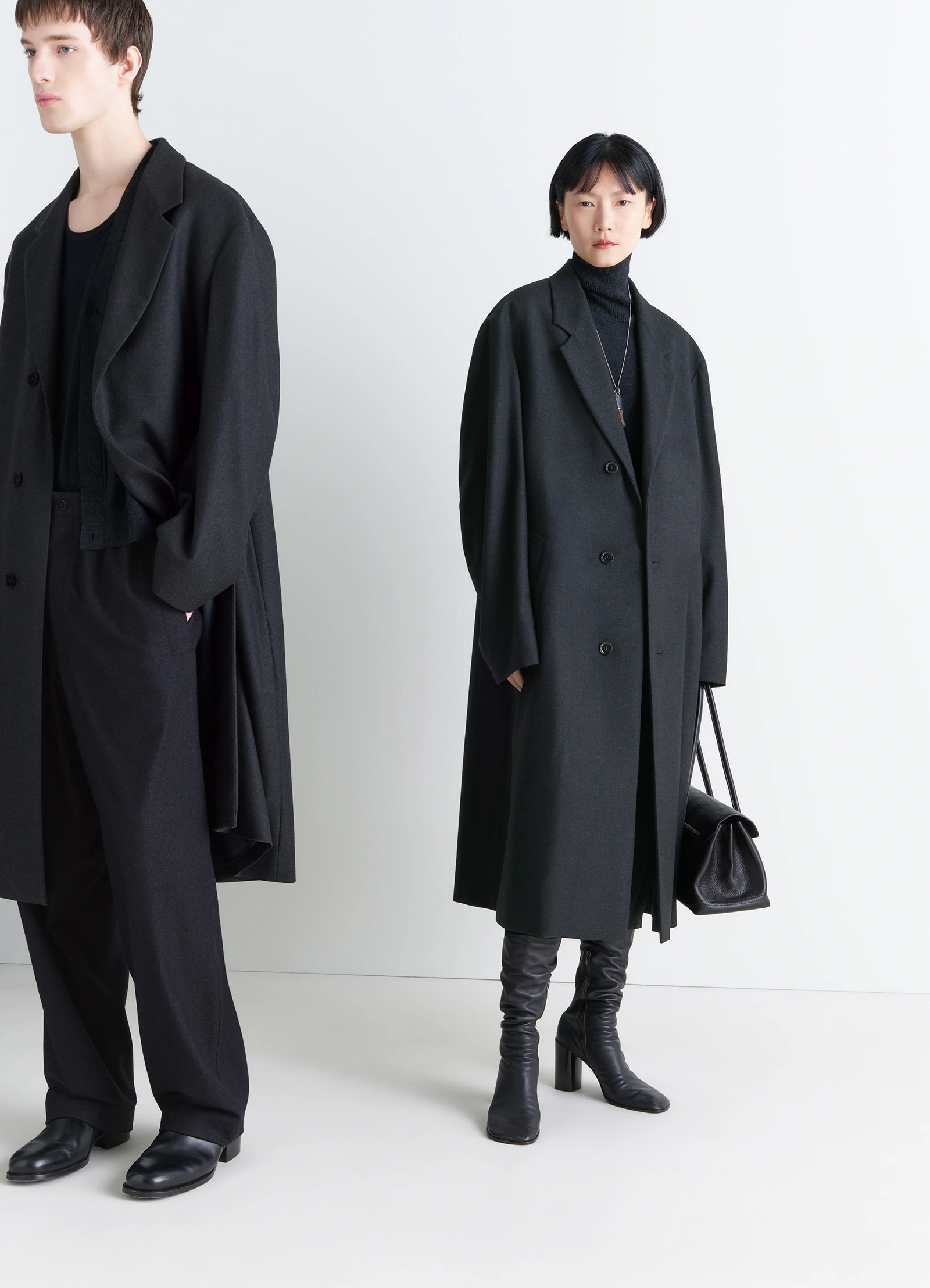 ソフト チェスターフィールドコート - Anthracite / Grey - ソフト ソフト チェスターフィールドコート - Anthracite / Grey - ソフト