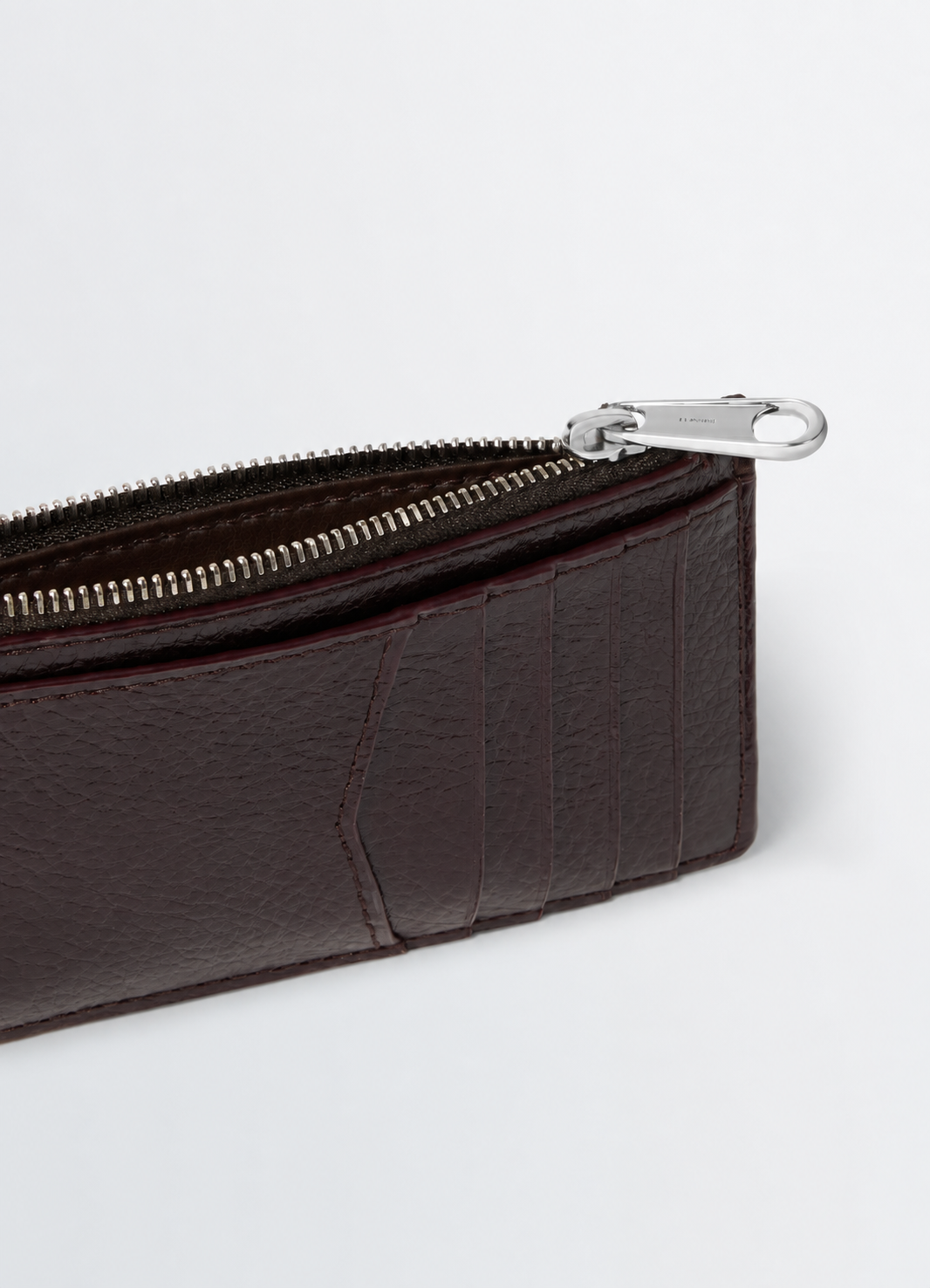 Gear card holder and coin purse in leather