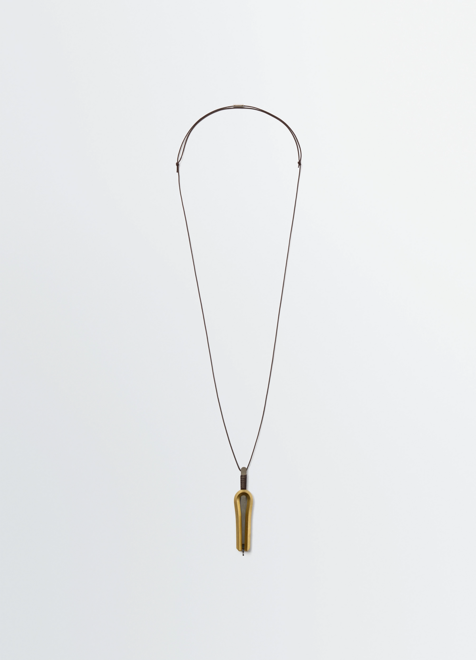 ステンレススチール製ジョーハープネックレス