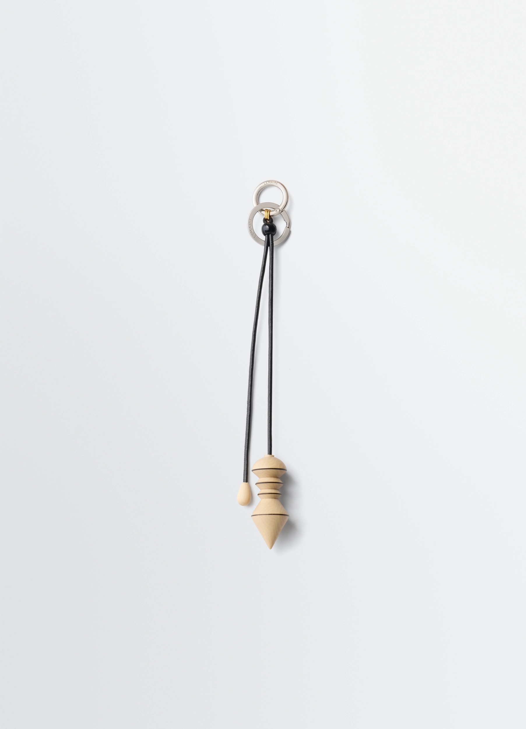 PENDULUM BAG CHARM IN WOOD