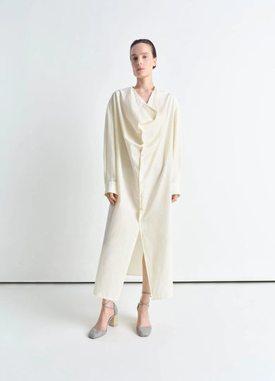 christophe lemaire ROBE À ENCOLURE DOUCE