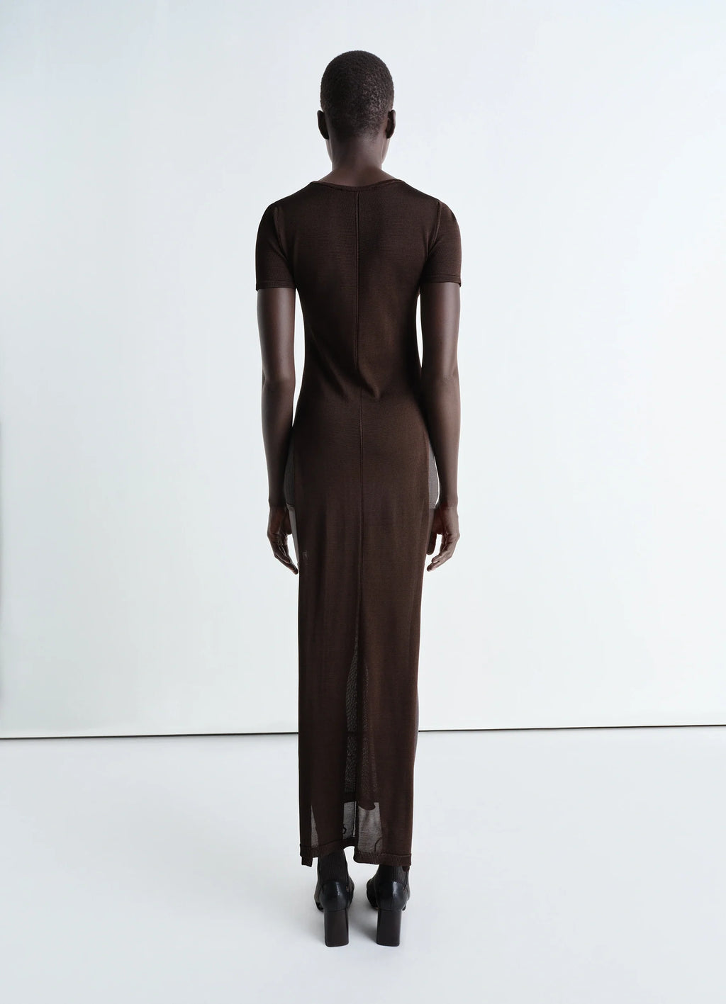 슬릿 컬럼 드레스