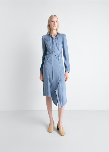 lemaire pleated shirt dress LEMAIRE PLEATED SHIRT DRESS