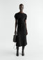 BELTED DRESS IN HEAVY COTTON JERSEY