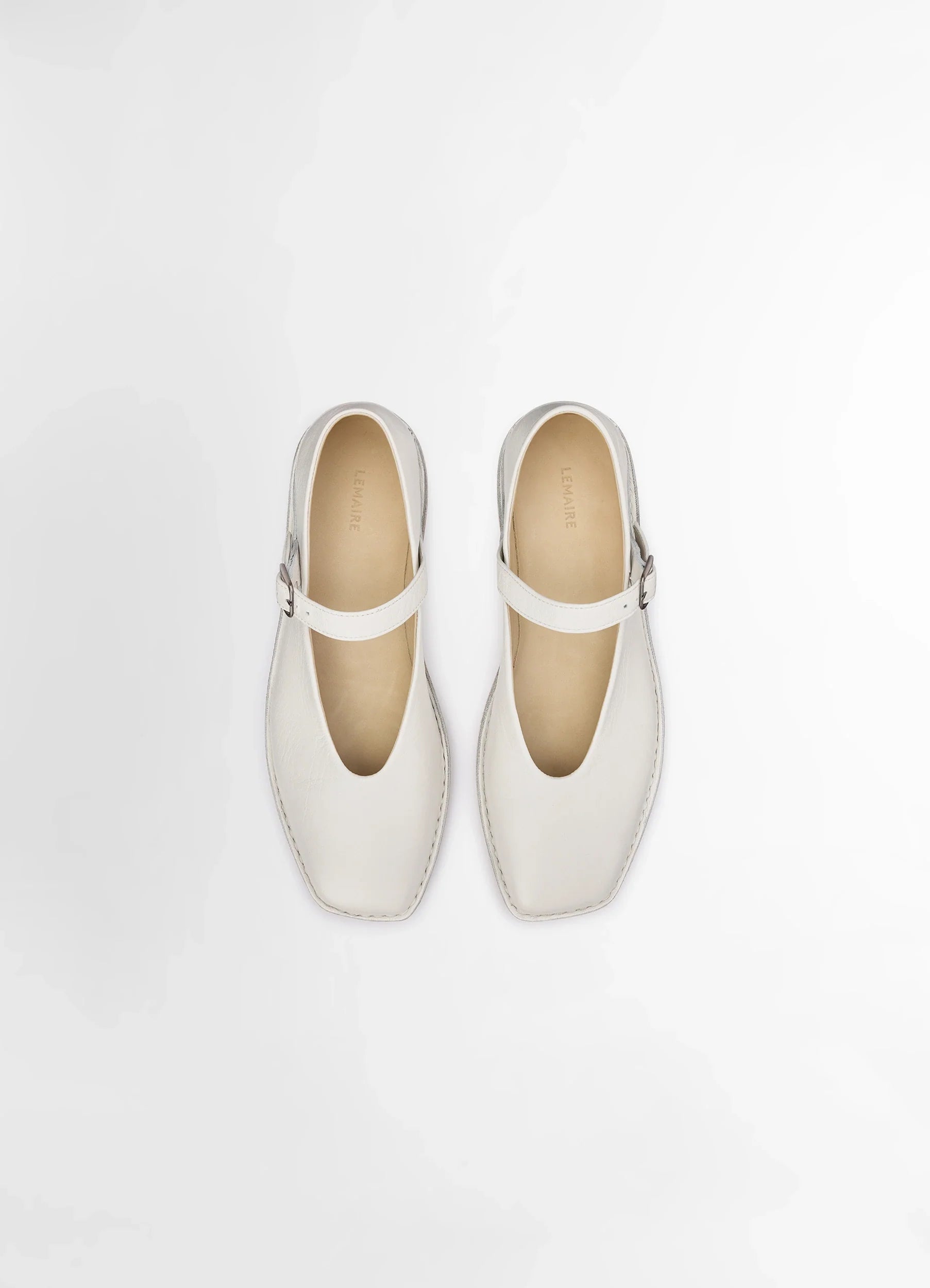 White Ballerina Shoes | LEMAIRE White Ballerina Shoes | LEMAIRE