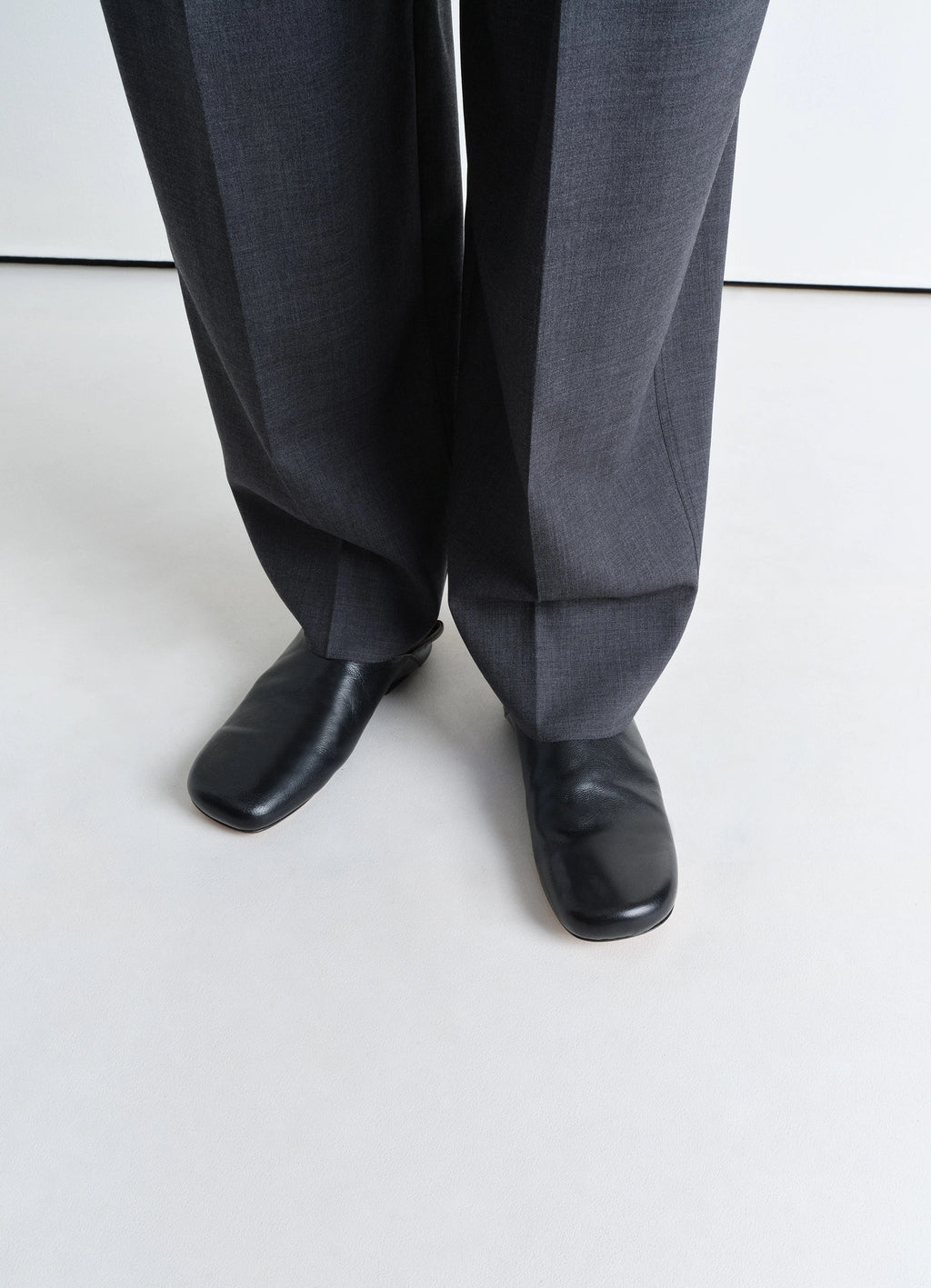 lemaire ローファー　シューズ　スリッポン スリッパ - Black - Soft Leather - メンズ | LEMAIRE