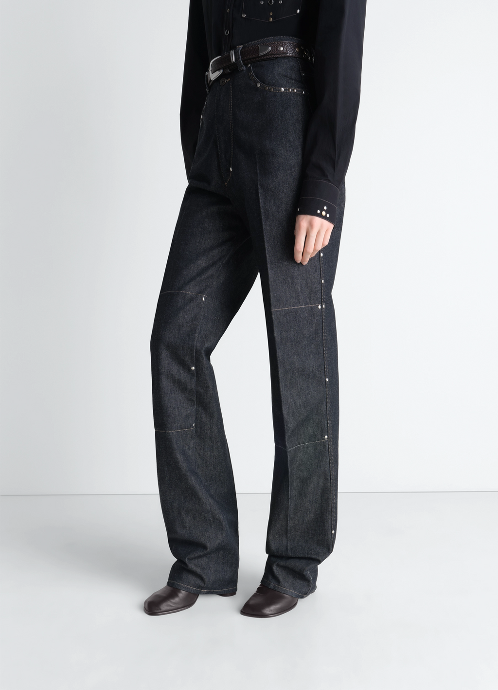 글러브 앵클 부츠 80