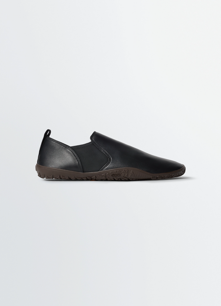 ダブルブレスト ショートコート - Black / Beige Melange ダブルブレスト ショートコート - Black / Beige Melange