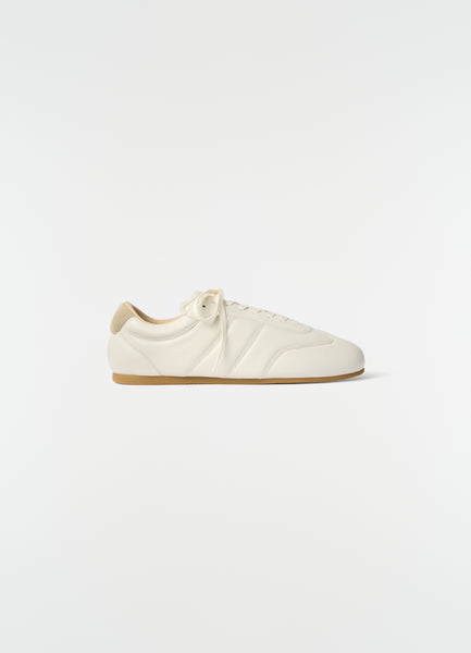 LEMAIRE soft runner 42 ルメール SOFT RUNNER IN LEATHER - Milk - Shiny Nappa Lamb Leather - Women