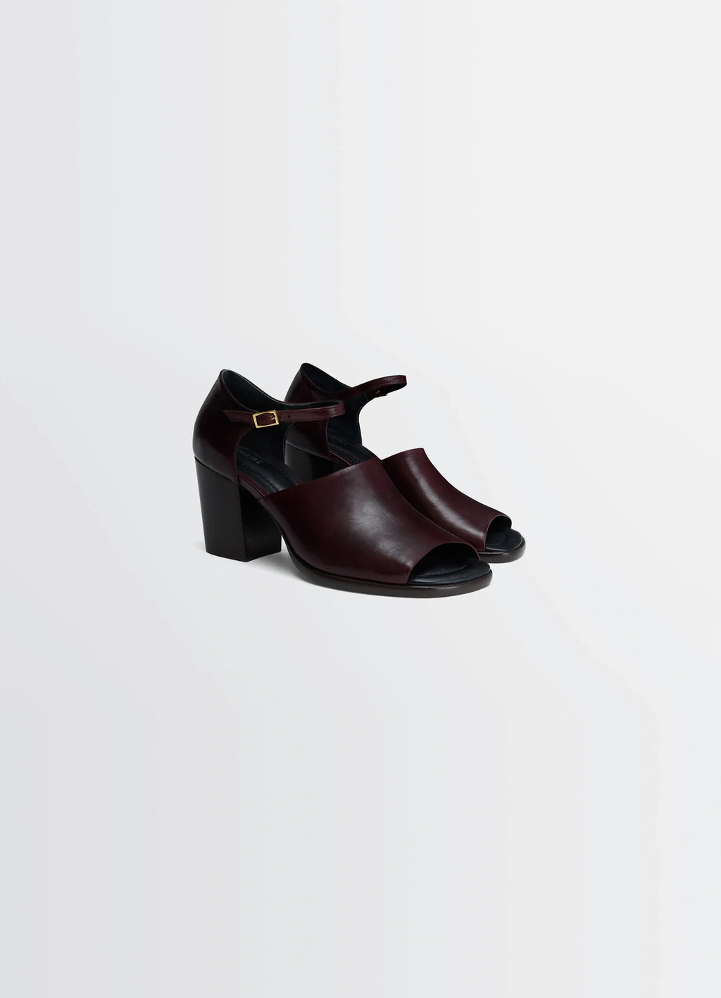 SQUARE HEELED SANDALS 80