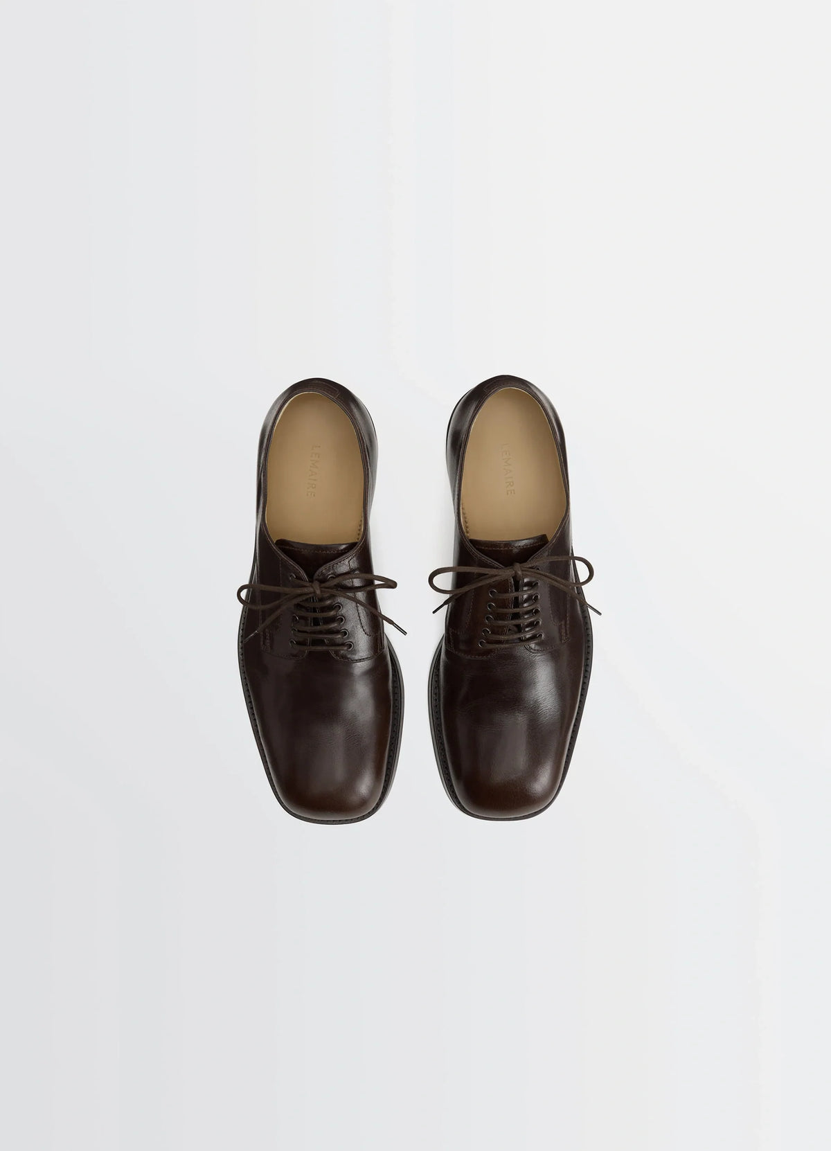 ダービーシューズ - Dark Brown - Shiny Buffalo Leather - メンズ ダービーシューズ - Dark Brown - Shiny Buffalo Leather - メンズ