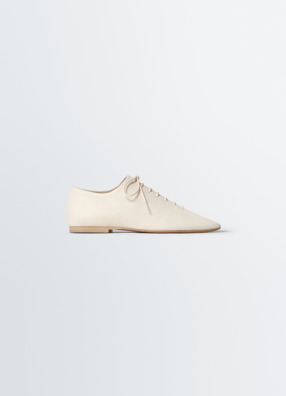 SOURIS FLAT CLASSIC DERBIES IN LEATHER