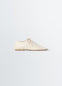 DERBIES SOURIS CLASSIQUES PLATES EN CUIR NAPPA