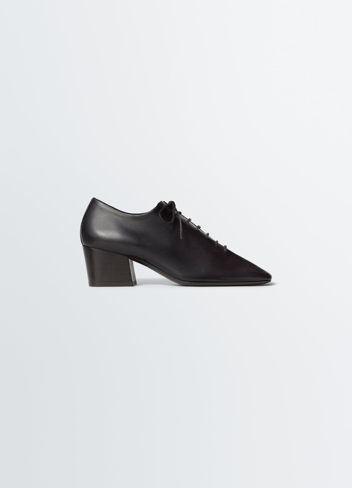 Lemaire SOURIS CLASSIC DERBIES 55MM HEEL IN LEATHER
