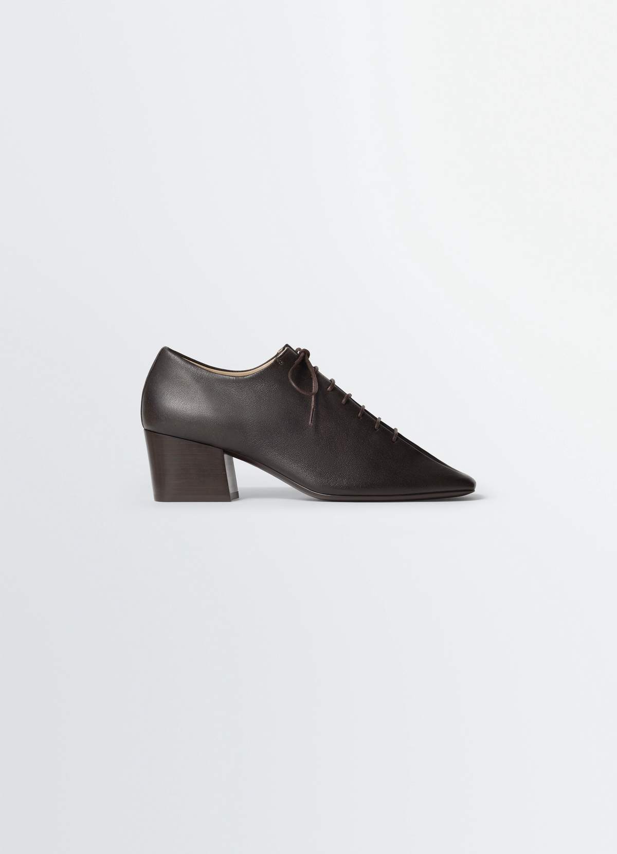 SOURIS 55 クラシックダービー - Dark Chocolate - Washed Nappa SOURIS 55 クラシックダービー - Dark Chocolate - Washed Nappa
