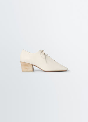 Souris classic derbies 55mm heel in leather