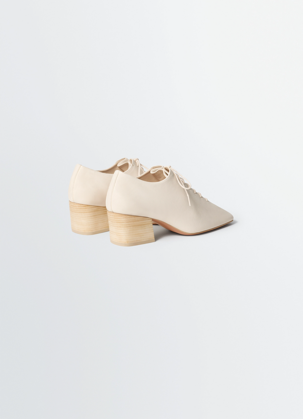 SOURIS CLASSIC DERBIES 55MM HEEL IN LEATHER