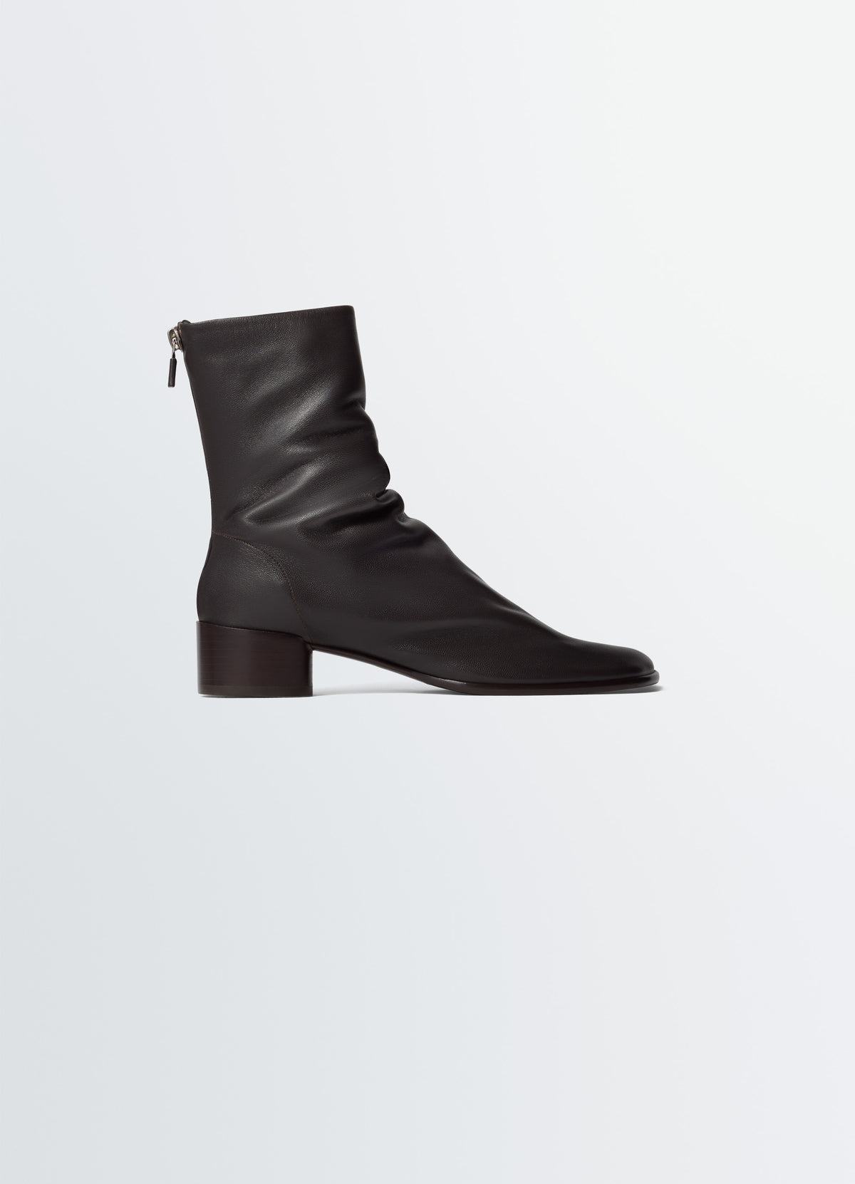 Lemaire GLOVE BOOTS 30 MM HEEL IN LEATHER